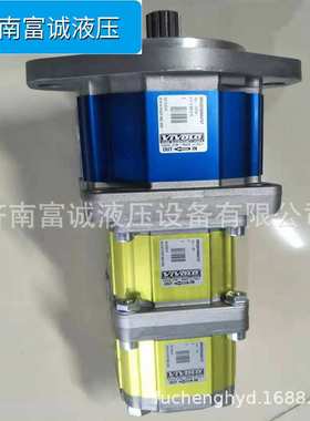 优惠供意大利VIVOLO三联泵9M352BGA494520VIVOIL原装多级齿轮串泵