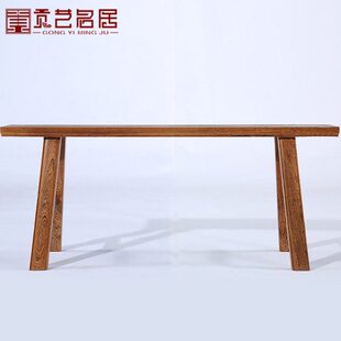 子全凳矮凳清长条凳中式 红木家具木长凳明 实木方凳鸡翅餐凳休闲