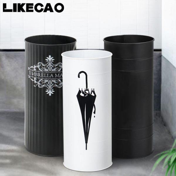 曹喜欢商用简约创意伞筒时尚伞架收纳桶雨伞桶家用办公铁艺雨伞架