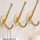 排钩铜浴室免打孔北欧轻奢衣柜入户门挂衣钩钩墙壁挂黄铜匠师创意