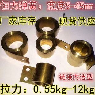 不锈钢恒力弹簧 发条弹簧 洗碗机卷簧 宽度10-45拉力0.5-12kg定做