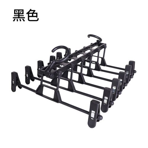 多功能挂裤子裙子无痕衣架裤架裤夹家用裤子衣架多层魔术裤架折叠