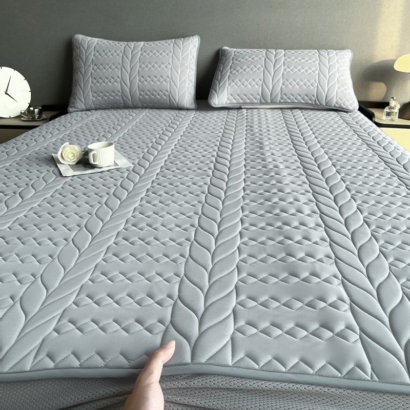 凉席四件套夏季2025冰丝云母凉席子床笠凉感床上用品可水洗三件套,床上用品,乳胶席,淘宝优惠券,粉丝福利购,淘宝优惠卷