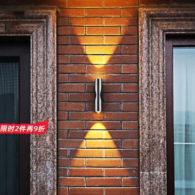 德国柏曼轻奢客厅电视背景墙壁灯 卧室床头灯户外防水庭院led灯具