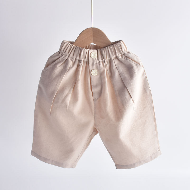 韩版棉麻透气!男童短裤夏季2023新款儿童百搭休闲宝宝亚麻七分裤,童装/婴儿装/亲子装,裤子,淘宝优惠券,粉丝福利购,淘宝优惠卷