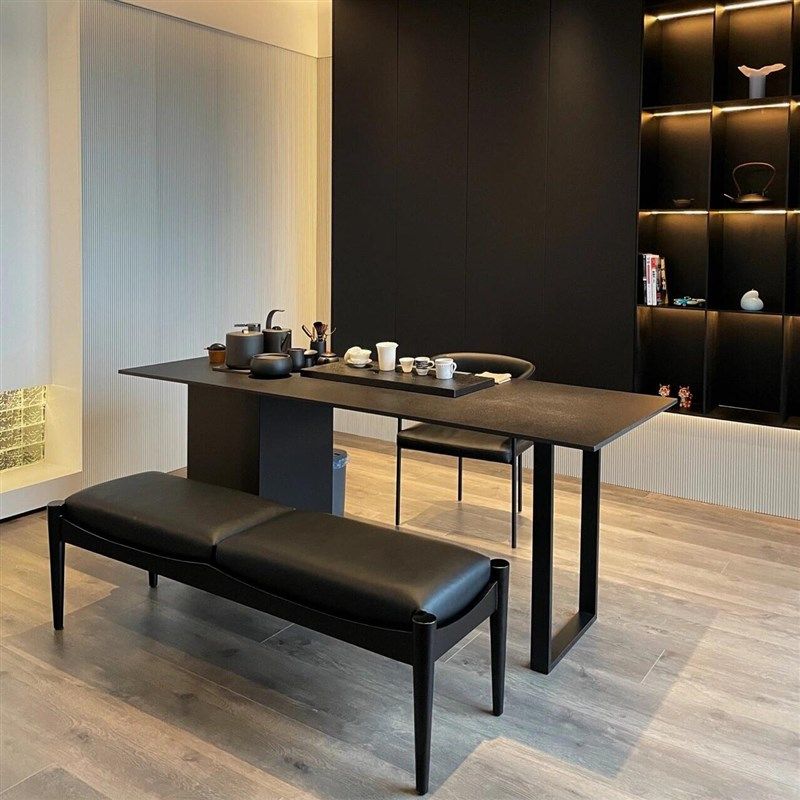 新中式实木茶桌茶台禅意黑胡桃木喝茶桌简约客厅茶室泡茶桌椅组合,住宅家具,家用茶台/茶桌,淘宝优惠券,粉丝福利购,淘宝优惠卷