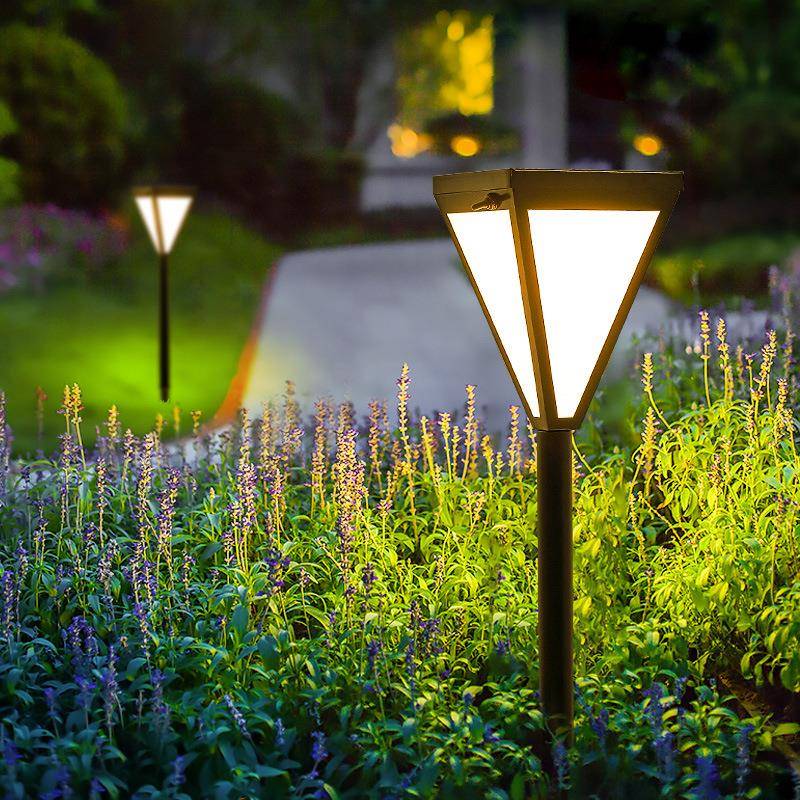 太阳能草坪灯LED防水庭院灯地插灯户外公园草地灯花园简约插地灯