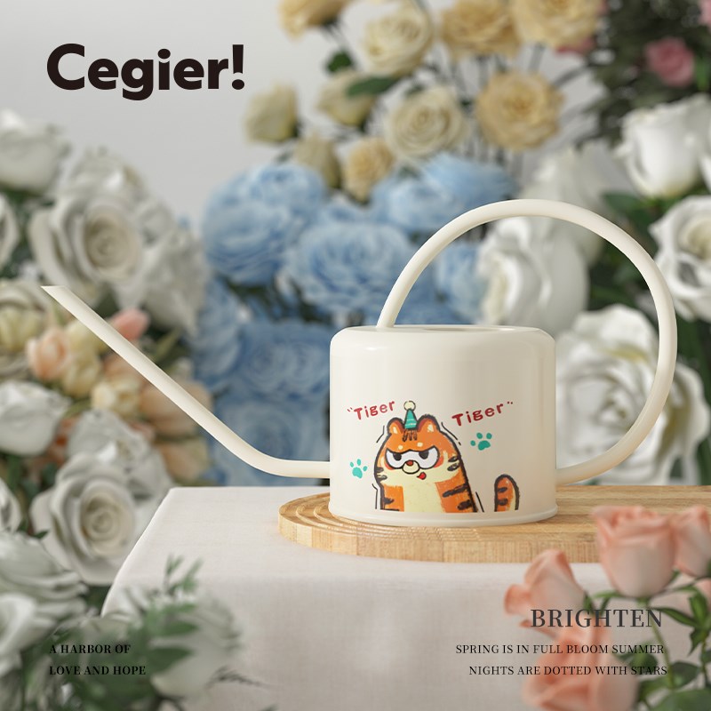 Cegier浇水壶长嘴家用专用动物尖嘴小喷壶洒浇花水壶浇.花壶弛纵