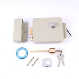 单头单元门锁电控锁 宿舍卧室大门防盗锁楼宇对讲门锁电锁