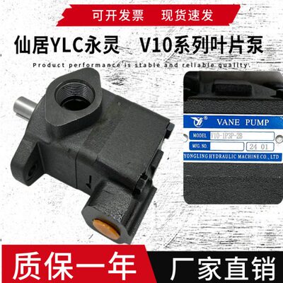 原装仙居YLC永灵V10-1P3P-2B 叶片油泵 V20-1P4P 6P 7P 8P 9P 12P
