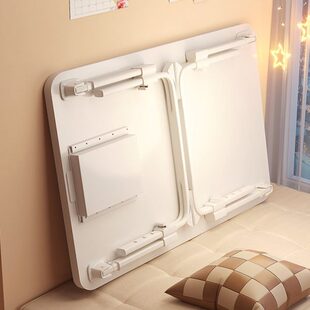 可升降床上小桌子家用折叠办公桌宿舍上铺书桌学生写作业学习桌简