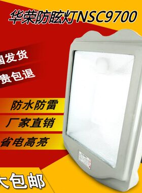华荣NSC9700防眩通路灯250W400W三防灯电厂户外泛光灯金卤灯瓦