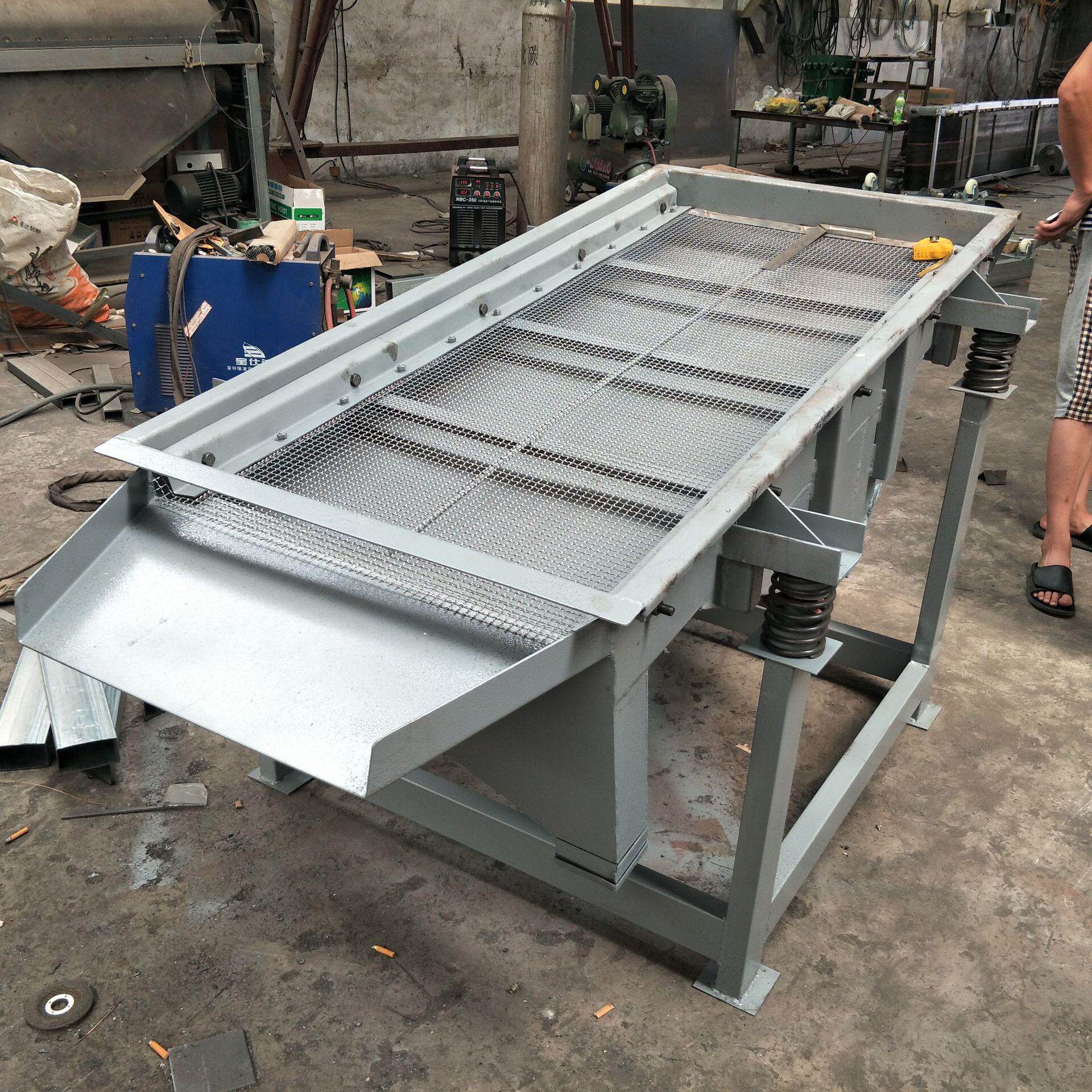 筛选设备粉末颗粒分离机器双振动电机化工行业粉剂过滤振动筛