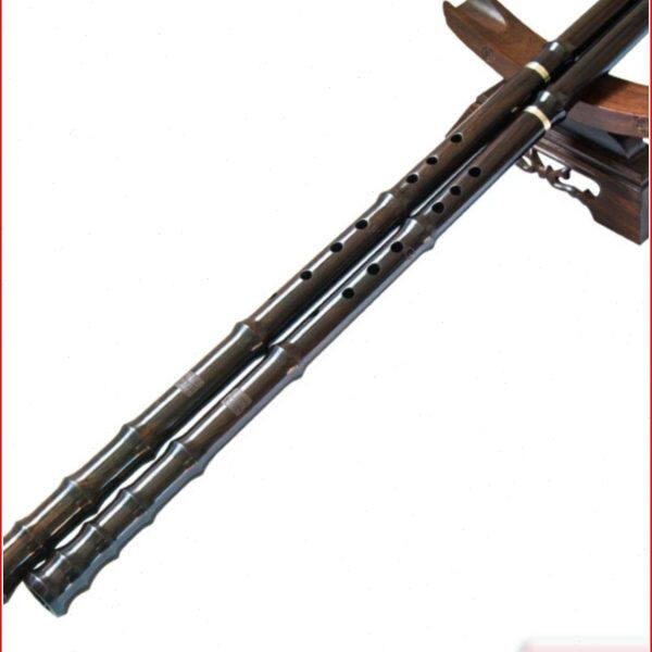 红木箫高档专业演奏八孔G调2节戈建明亲制高级黑紫檀手工洞萧乐器