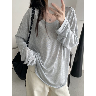 sun柚私服夏季天丝大T恤