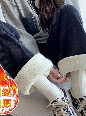 孕妇裤外穿灰色加绒加厚