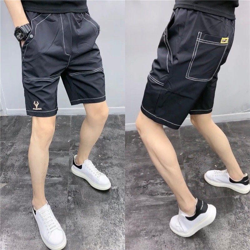 夏季薄款短裤男士速干裤