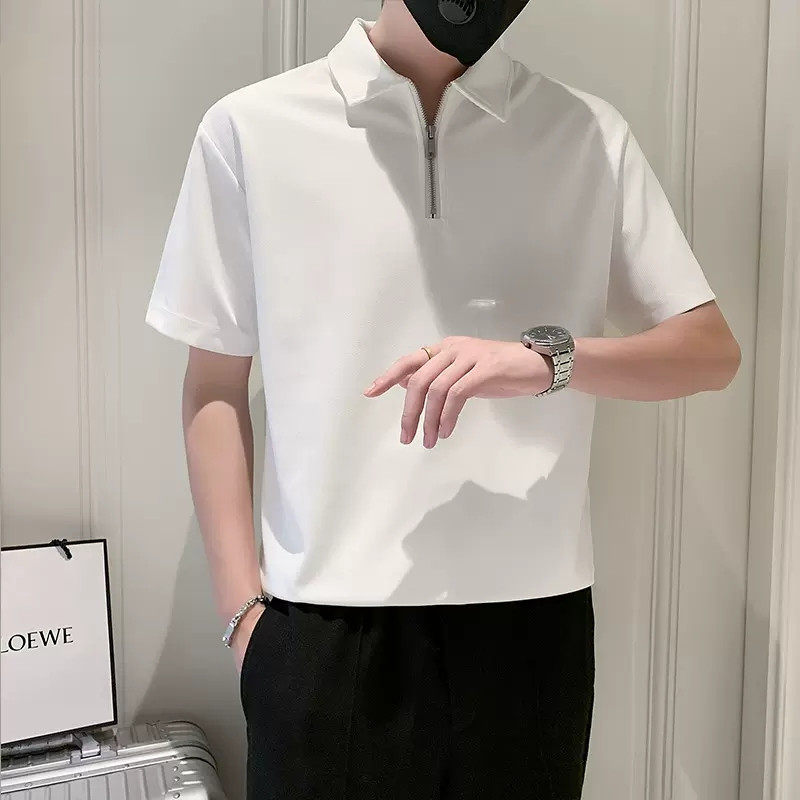 polo衫男士夏季轻熟风男