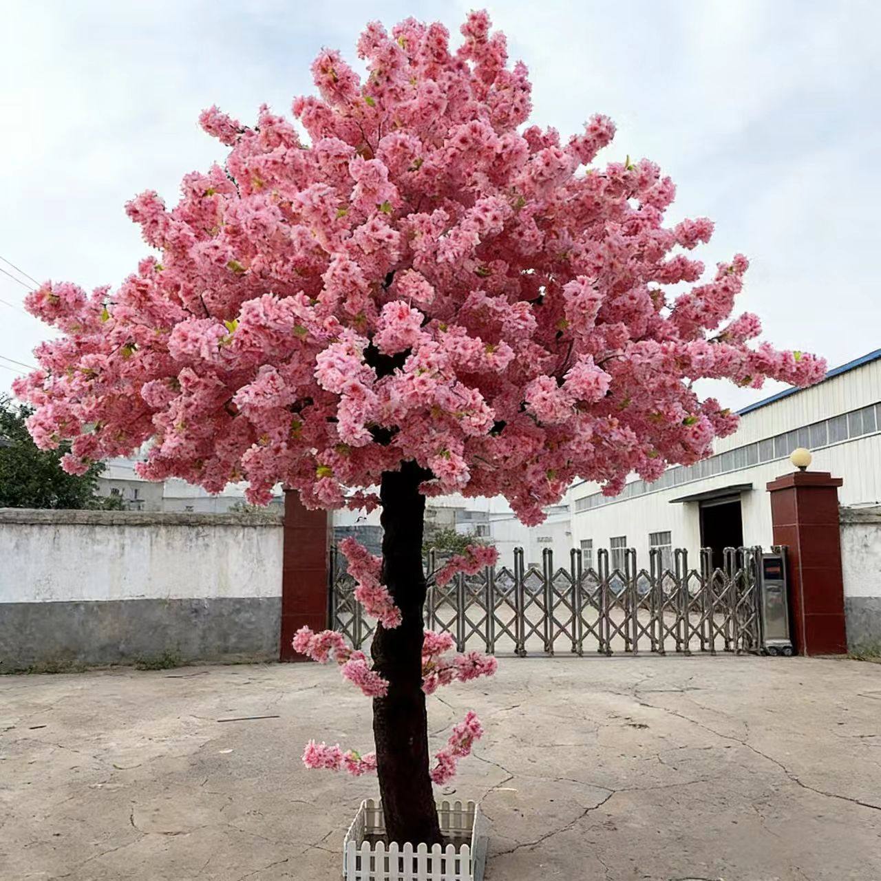 仿真樱花树桃花树仿真花假树大型网红许愿树室内户外造景装饰