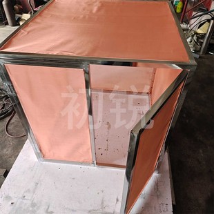 定制铜丝过滤袋法拉第笼铜网片铜网分条紫铜网黄铜网过滤铜丝网布