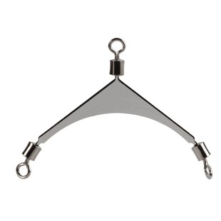 美式子线分叉器鱼钩防缠绕双钩定距钓鱼鱼线人字海钓扁担路亚转环