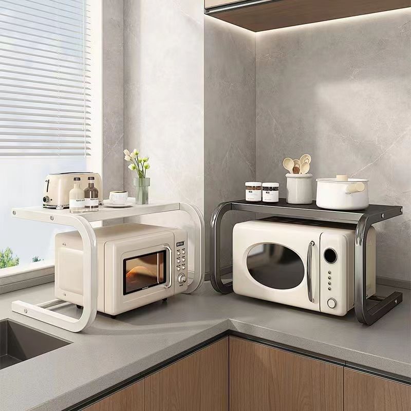 微波炉置物架厨房多功能台面烤箱架子家用电饭煲专用多层收纳支架,厨房/烹饪用具,微波炉置物架,淘宝优惠券,粉丝福利购,淘宝优惠卷