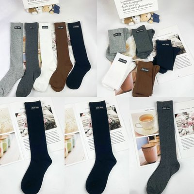 2024年秋季高筒秋冬走秀运动袜