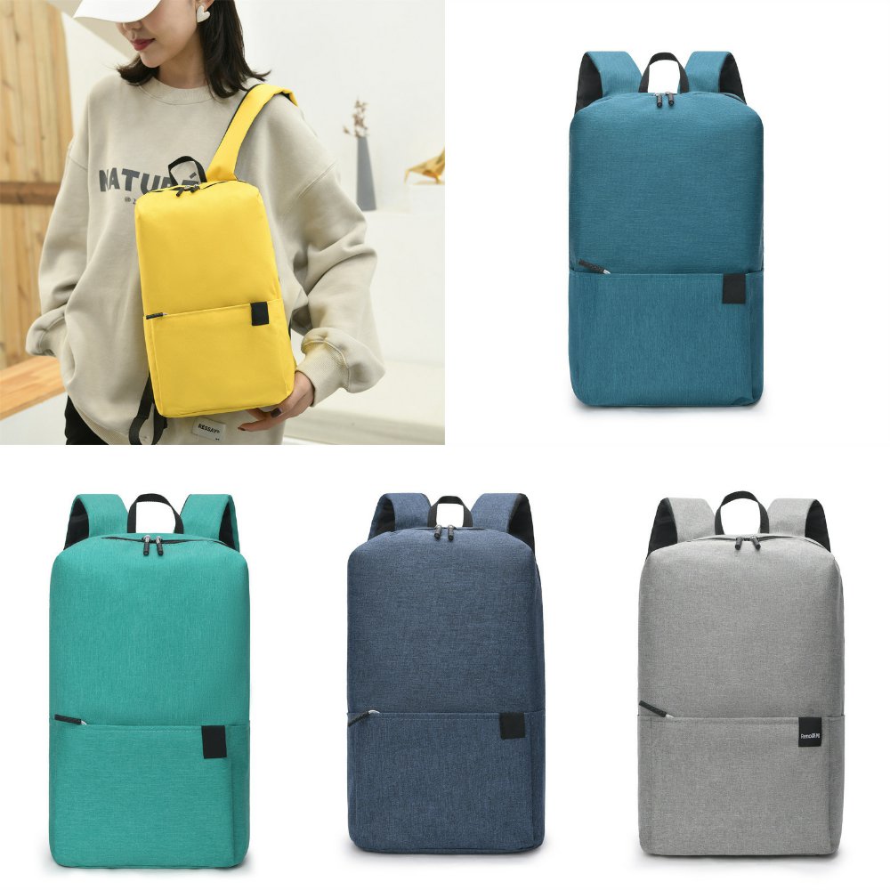 休闲新款纯色双肩背炫双肩背包