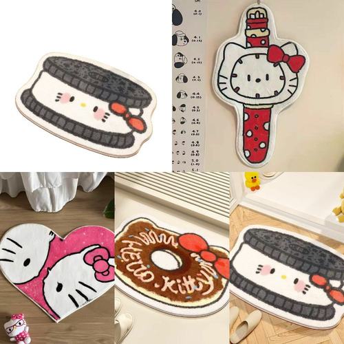 卡通浴室地垫隔凉吸水仿羊绒地垫