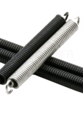 YBUS YBUT-D5/6/8/10/12-L10 15 20挂钩90不锈钢拉伸弹簧EZ-YBU