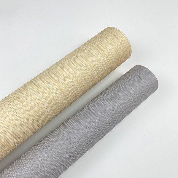 简约素色细条纹无纺布墙纸 客厅卧室家用酒店宾馆办公室工程壁纸