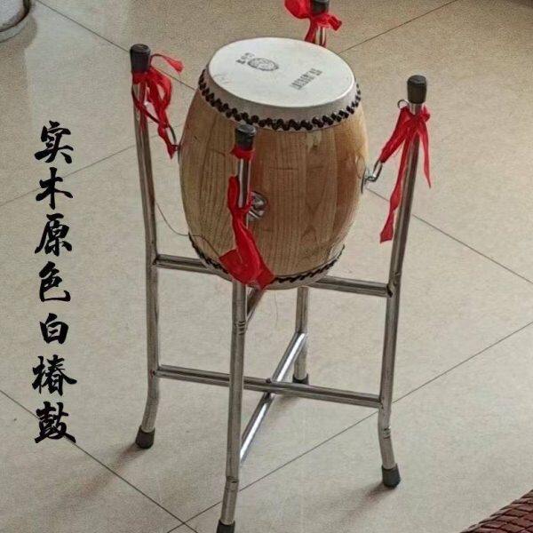 5寸战鼓.牛皮鼓全套剧团高音锣鼓大音量.战鼓立式罗豫剧56专用古