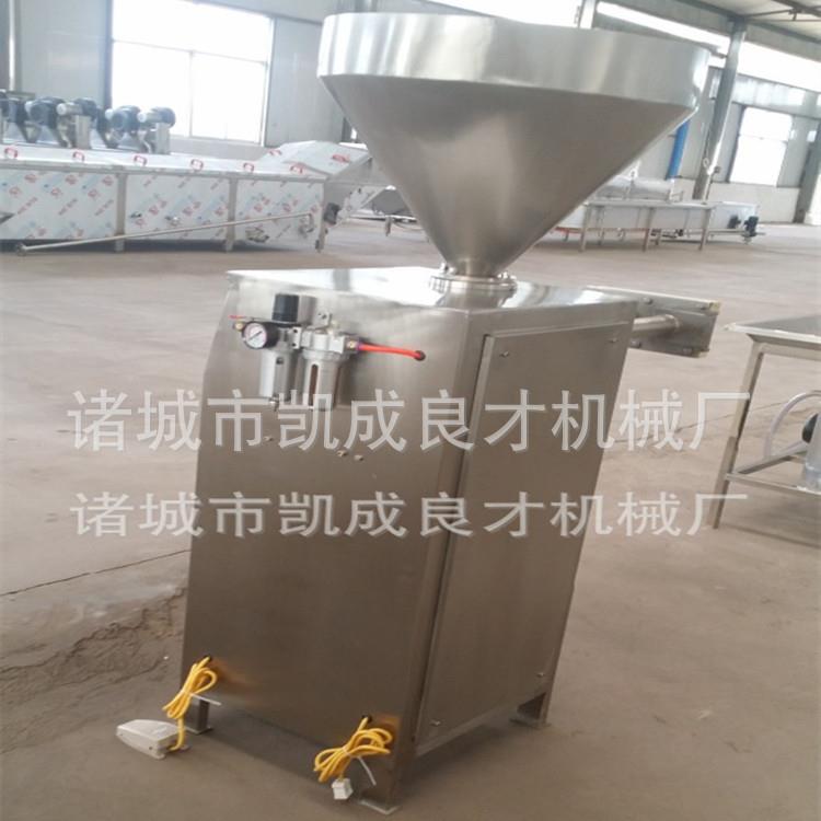 供应香肠加工设备|大肉块定量扭结灌肠机|大生产量灌肠机