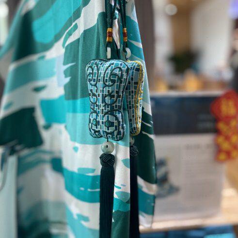 洛阳·绿松石礼物车挂香囊