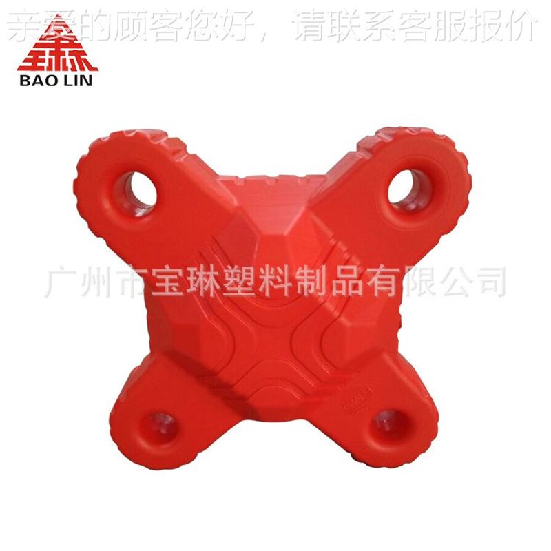 防浪堤厂家塑供应海上浮动防堤 浪防浪码带 多功X能料头消浪块