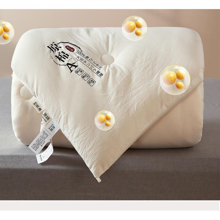 古道边A类原棉被大豆被春秋被单人学生全棉纯棉冬被贴身柔软保暖