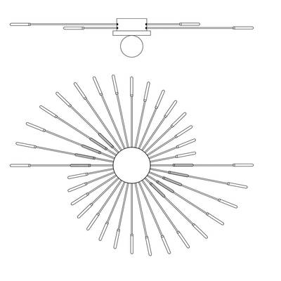 热卖fireworks吸顶灯，经典款式42+1