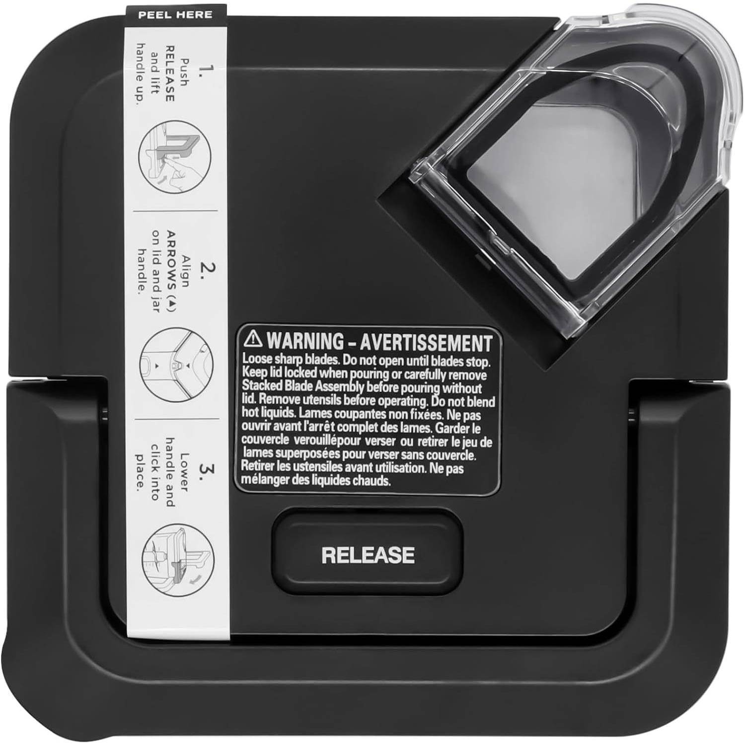 Ninja搅拌机零件杯子盖子适用于BL770BL771BL773