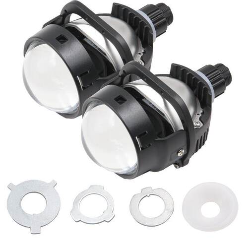 热销汽车LED大灯2.5LED双光透镜I5S45W内置驱动车灯升级