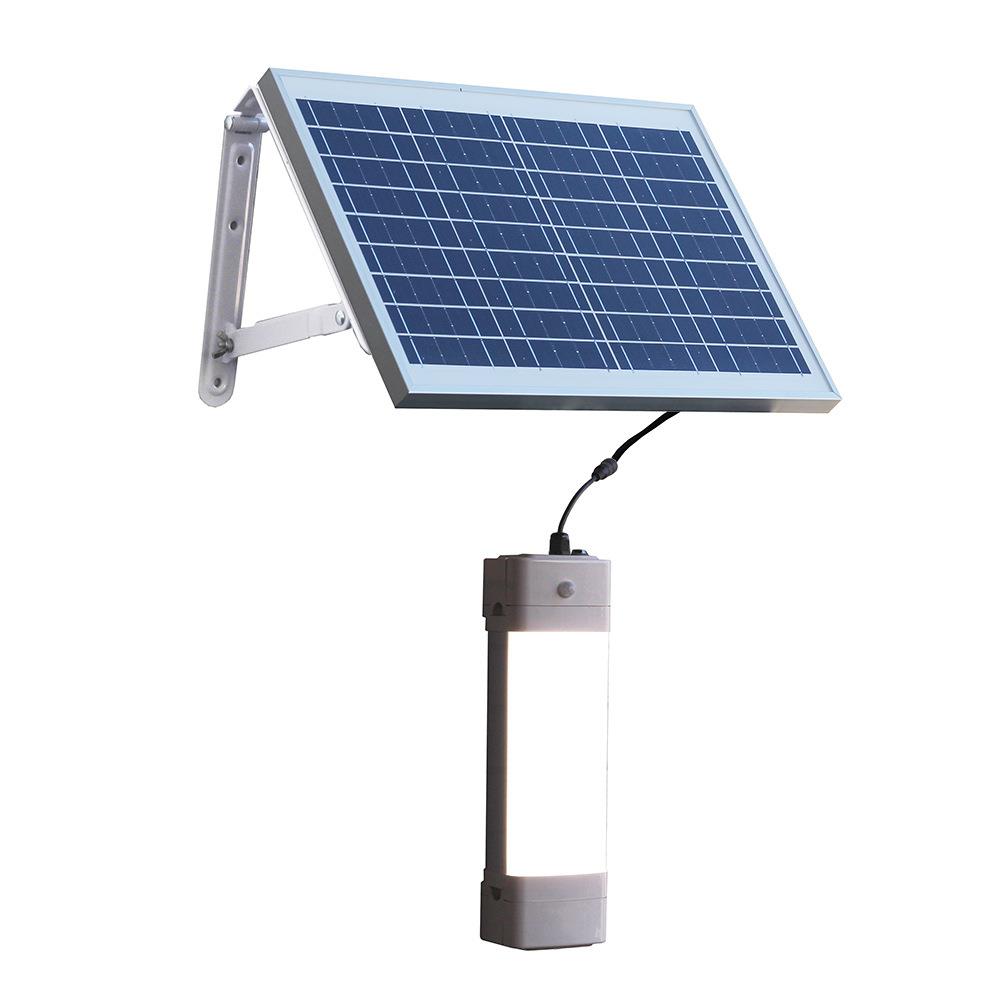 新款8种照明模式光控遥控感应多功能户外灯太阳能三防灯