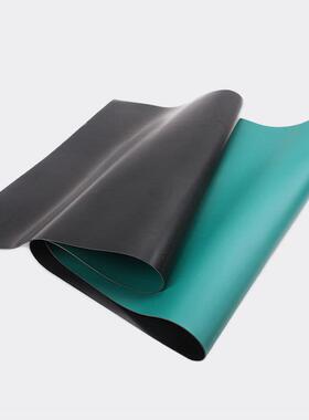 供应绿色耐磨工作台垫粘尘垫桌垫静电胶皮2mm防静电台垫