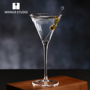 高脚杯特调马提尼 日式 MT1003木g村马天尼杯 水晶玻璃鸡尾酒杯子
