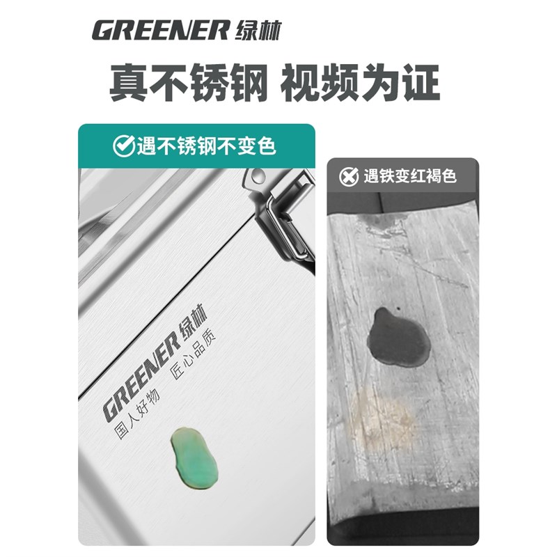 德国进口不锈钢工具箱工业级家y用收纳盒车载多功能加厚五金铁皮