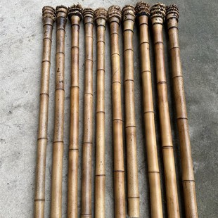 高端箫料花斑竹洞箫料笛箫料南箫料阴干笛箫材料