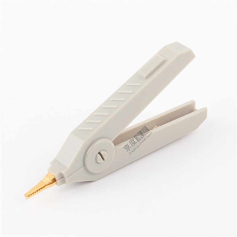 数字电桥LCR测试线低电阻测量电缆夹H具通用型万用表四线电阻夹子