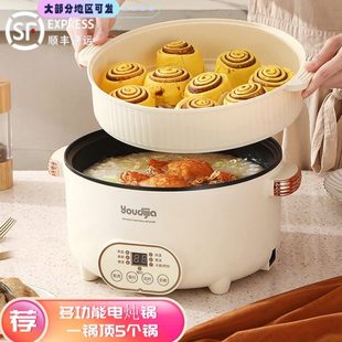 多功能电炖锅炖煮蒸一体煮稀饭的专用锅家用煮粥全自动快炖煲汤锅