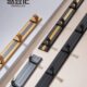 家用黑色排钩衣柜合金免打孔挂衣钩挂钩浴室卧室进门门后墙面挂勾