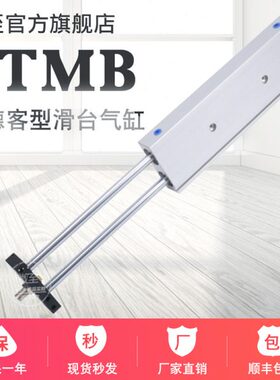 滑台气缸STMS STMB10*25*50*75*100*125X150X175X200-S 亚德客型