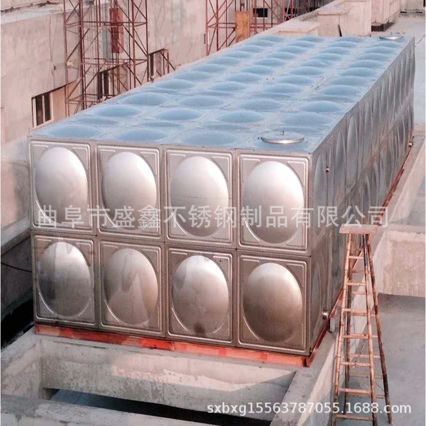 304不锈钢冲压水箱 箱式组合水箱 水处理设备 保温水塔 消防水箱