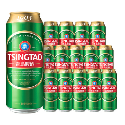 青岛啤酒190310度550*15罐